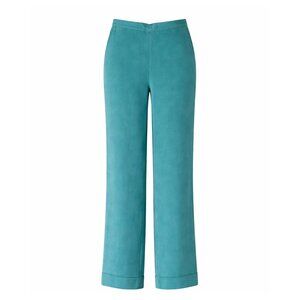 Alfred Dunner Teal Corduroy Pants size 8 Petite